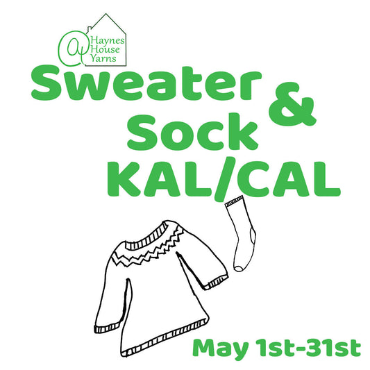 Giveaway: Spring Sweater & Sock KAL/CAL