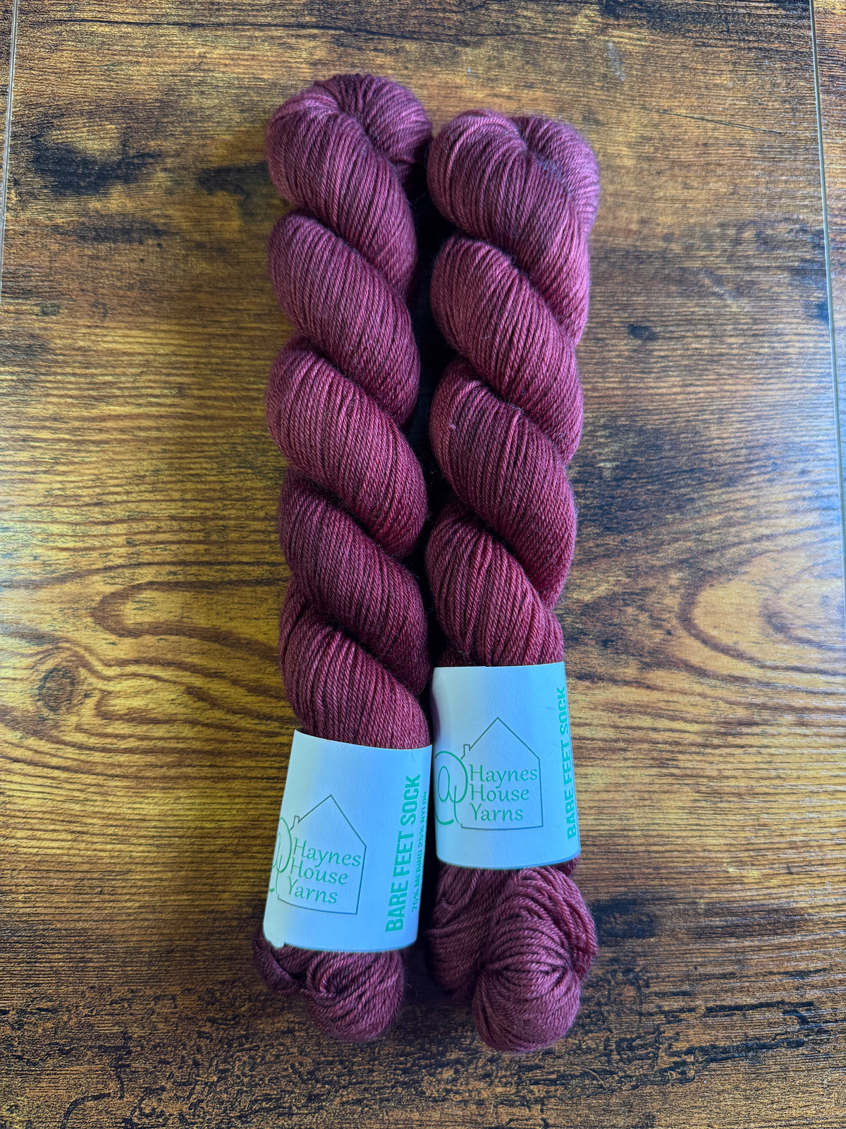 Bare Feet Half Skeins