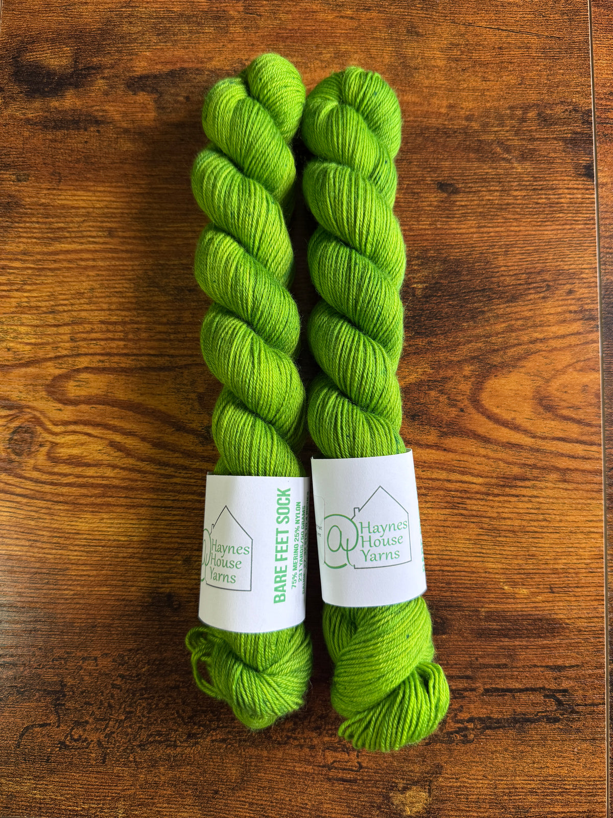 Bare Feet Half Skeins