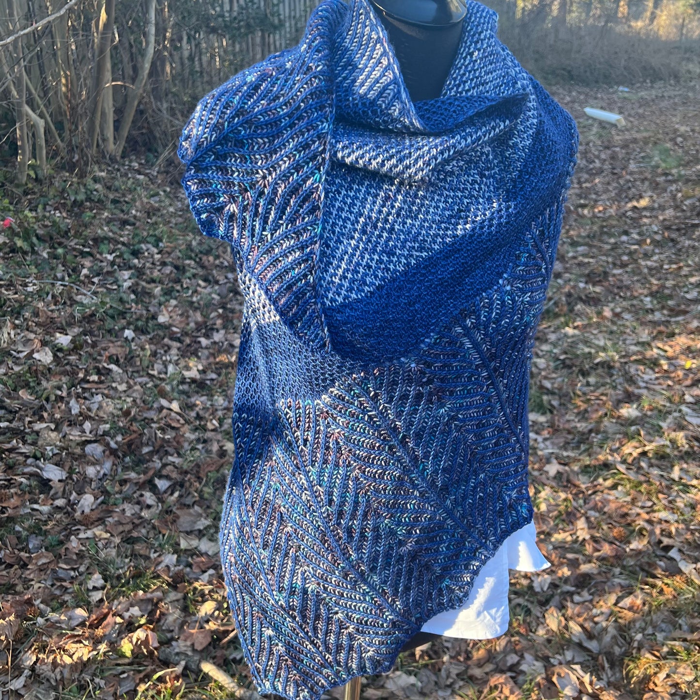 That Brioche Life Shawl by Brian Haynes
